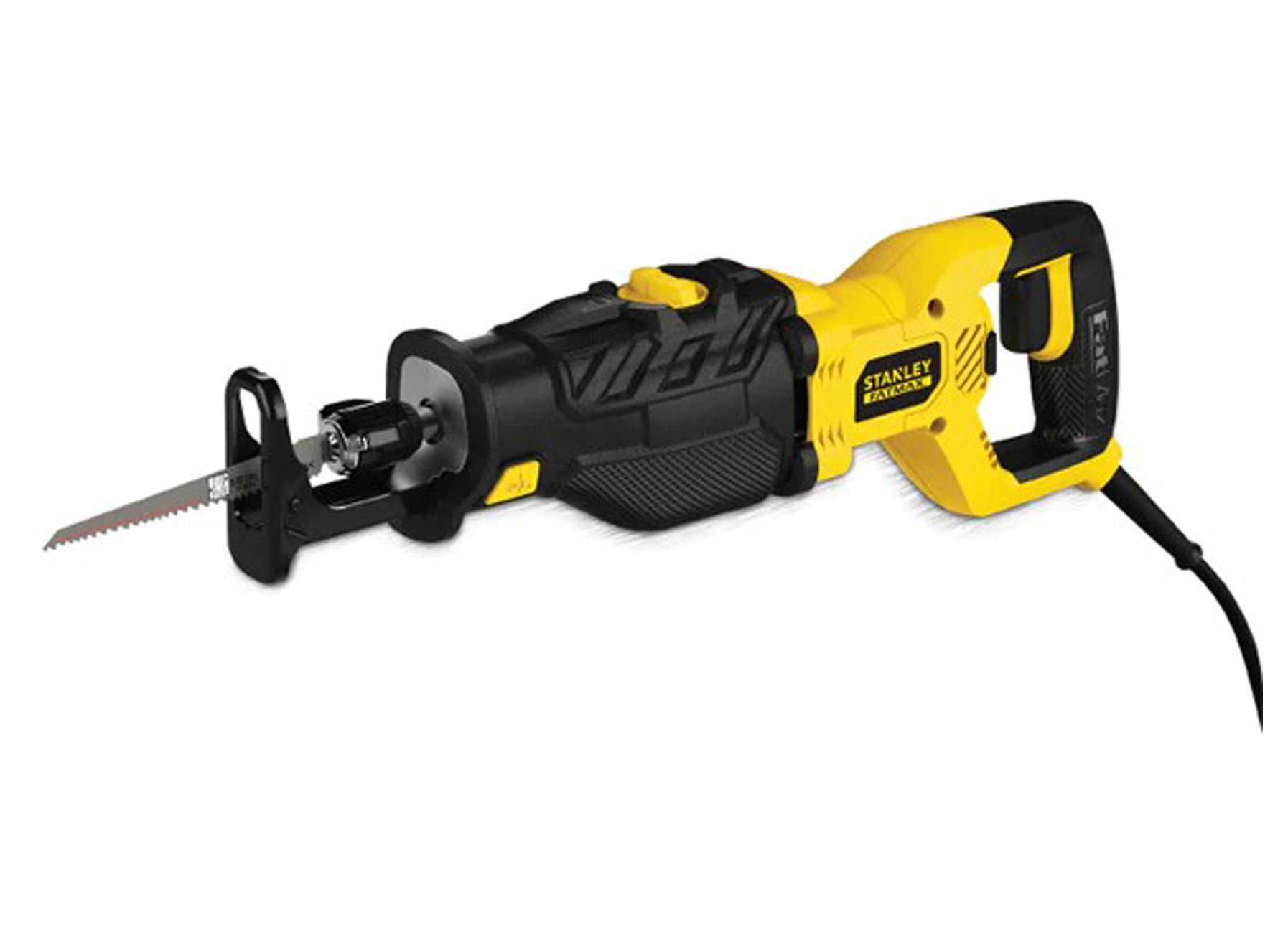 STANLEY SCIE SABRE 1050W FME365K + LAME POUR BOIS + COFFRE