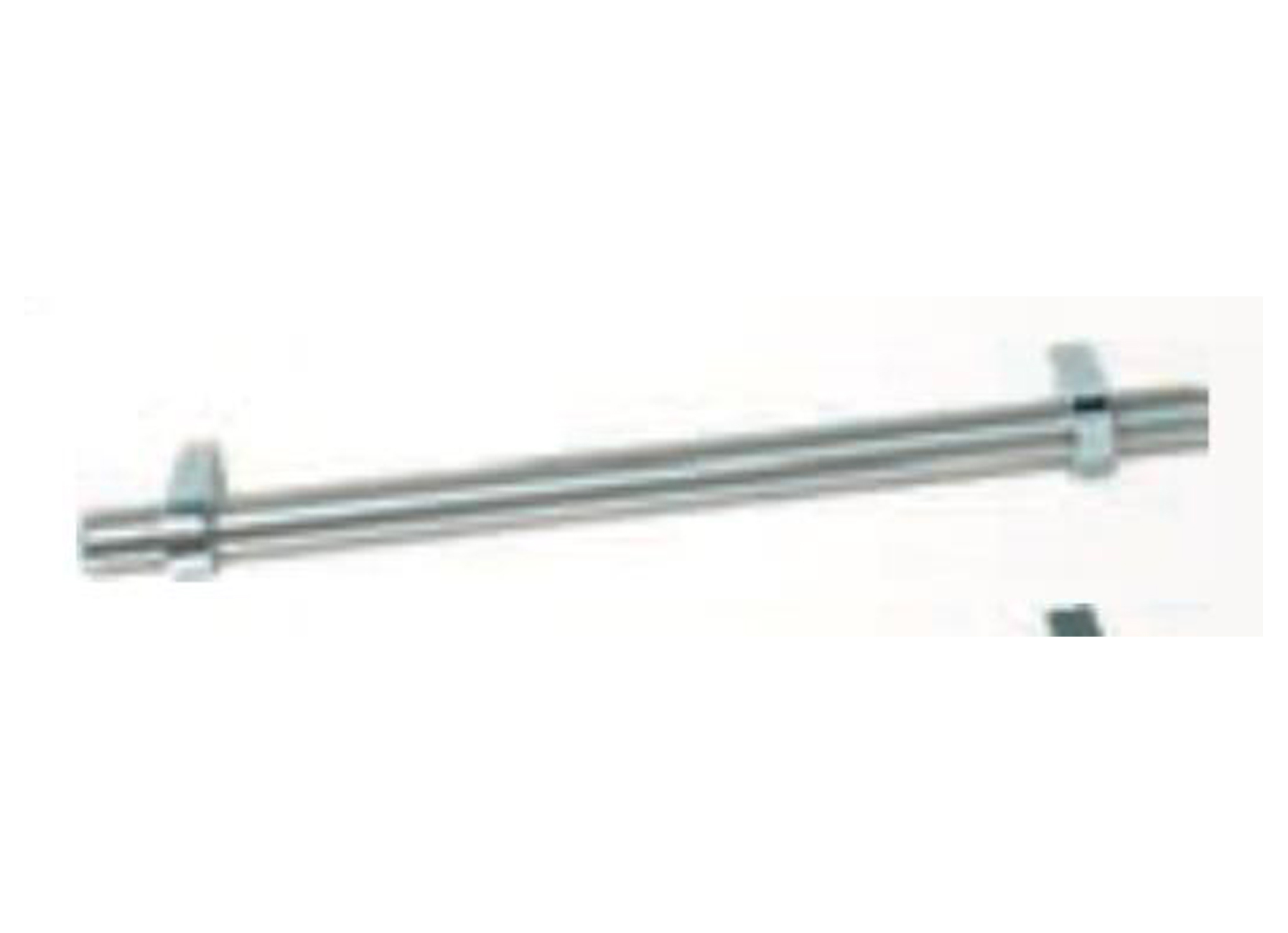 POIGNEE DE MEUBLE INOX + CHROME L=130MM