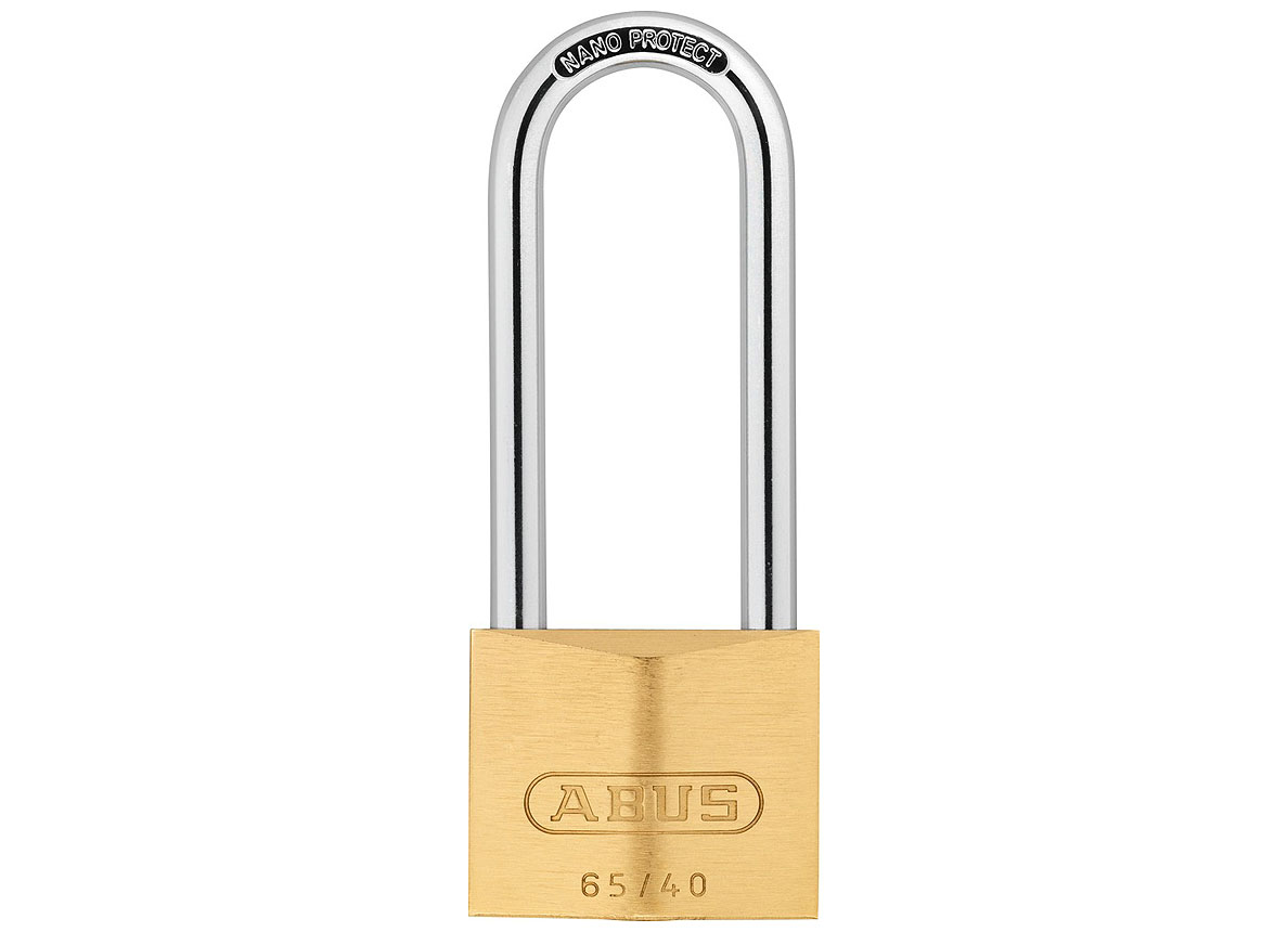 ABUS HANGSLOT MESSING 65/40HB63C 40MM BEUGEL 63MM 
