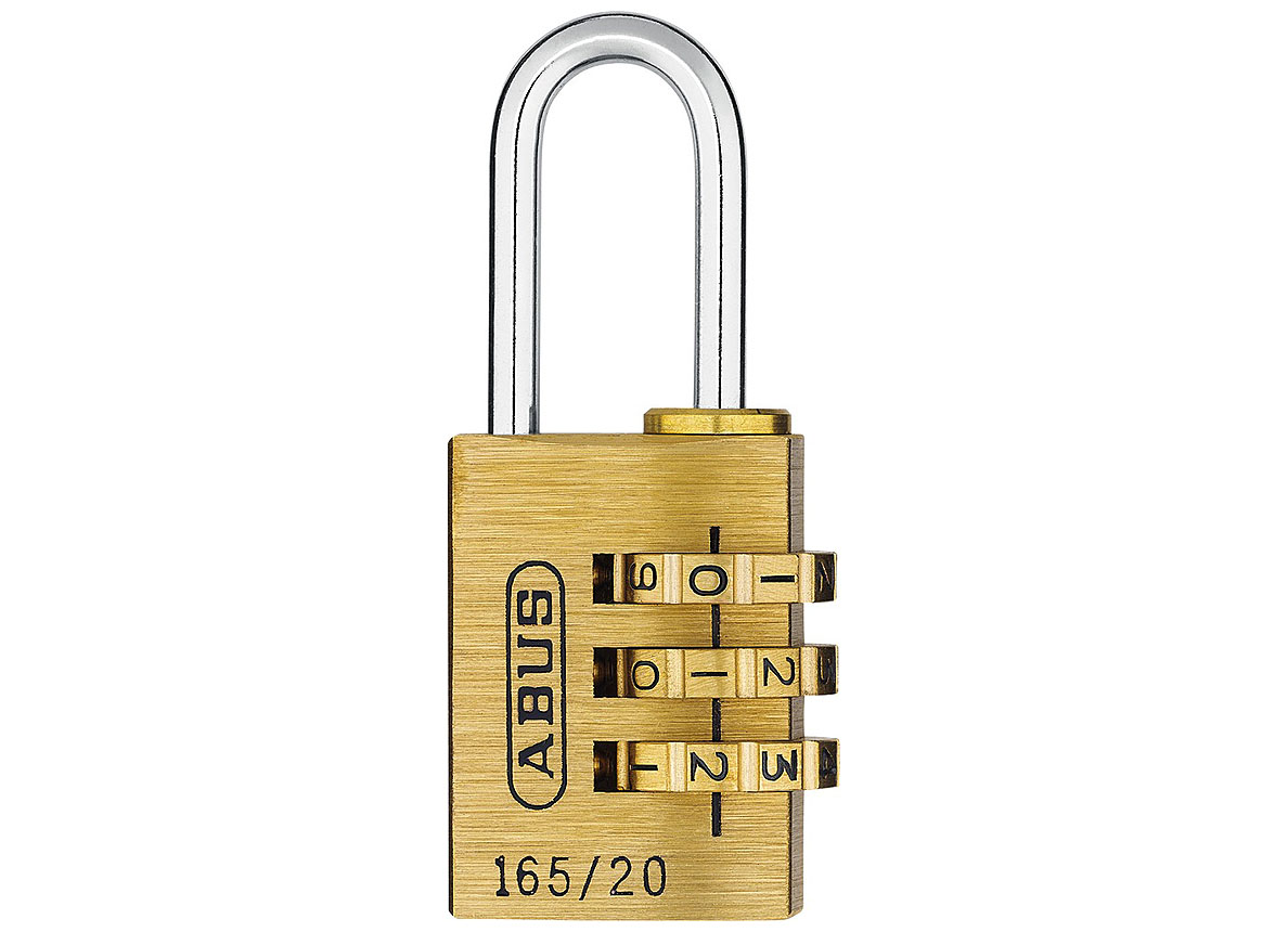 ABUS CADENAS A COMBINAISON 165/20C LAITON 20MM 