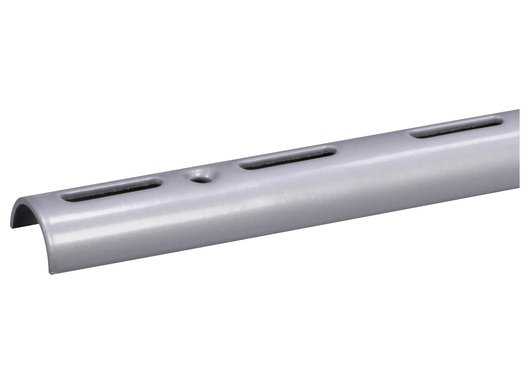 ELEMENT SYSTEM WANDRAIL HALF ROND HAMERSLAG GRIJS 200CM