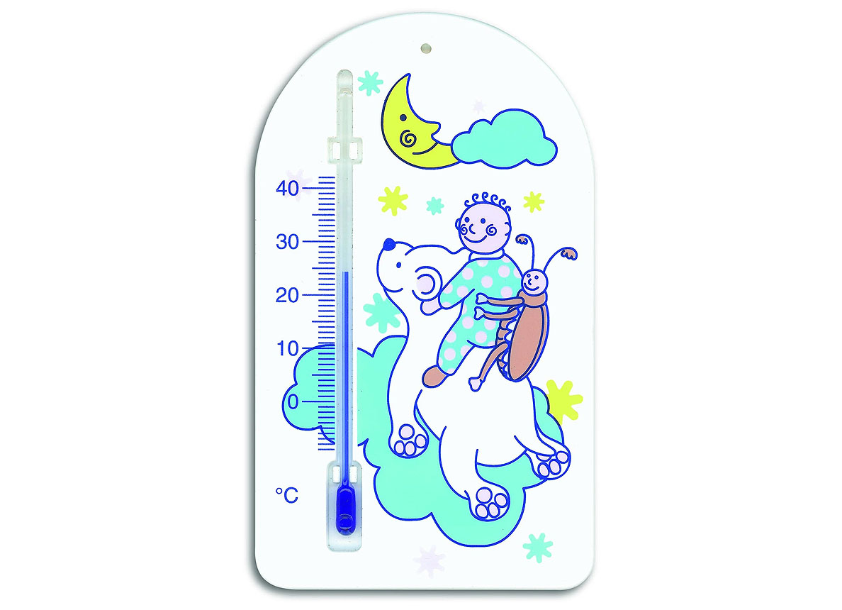 Thermometre Chambre Enfants Tfa 12.3042.24 - menage - deco maison -  horloges thermometres - thermometre chambre enfants tfa 12304224