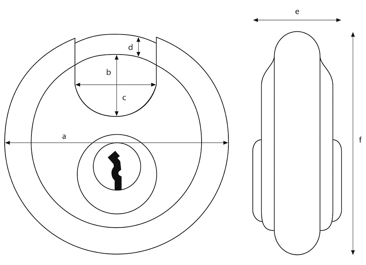 ABUS HANGSLOT DISKUS 24IB/60 60MM 