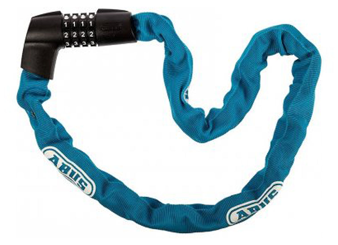 ABUS FIETSKETTINGSLOT CIJFERCODE 85CM 1385/85 AQUA