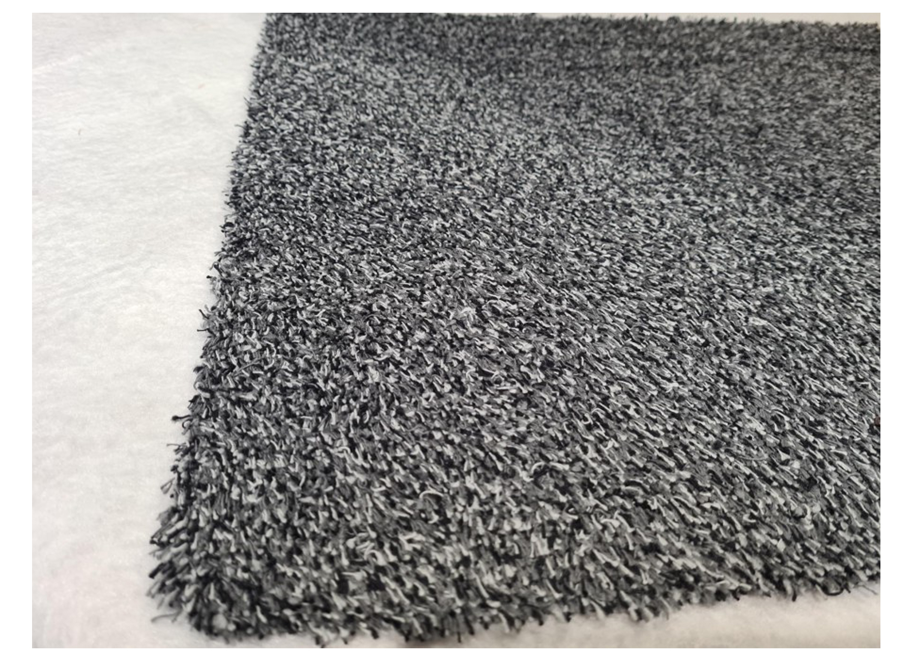 PAILLASSON COTON PRELAVE 40X55CM GRIS