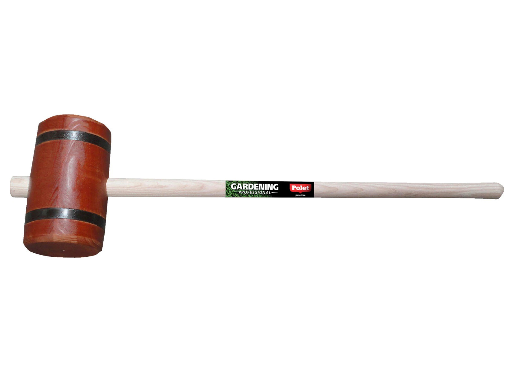 POLET MARTEAU JARDINIER BOIS 4,8KG MANCHE FRENE