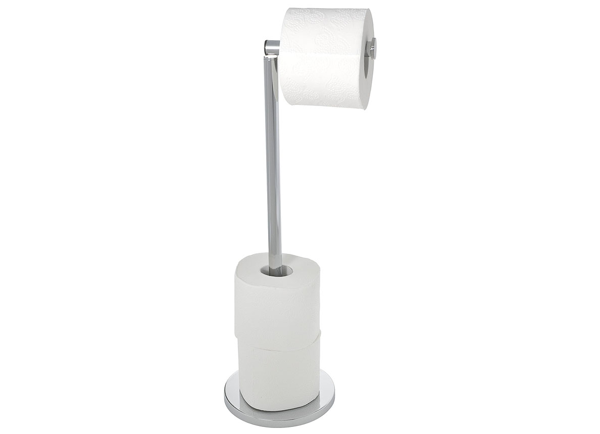 span ruw Irrigatie Staande Toiletrolhouder In Rvs - sanitair - toilet - toilet toebehoren - staande  toiletrolhouder in rvs