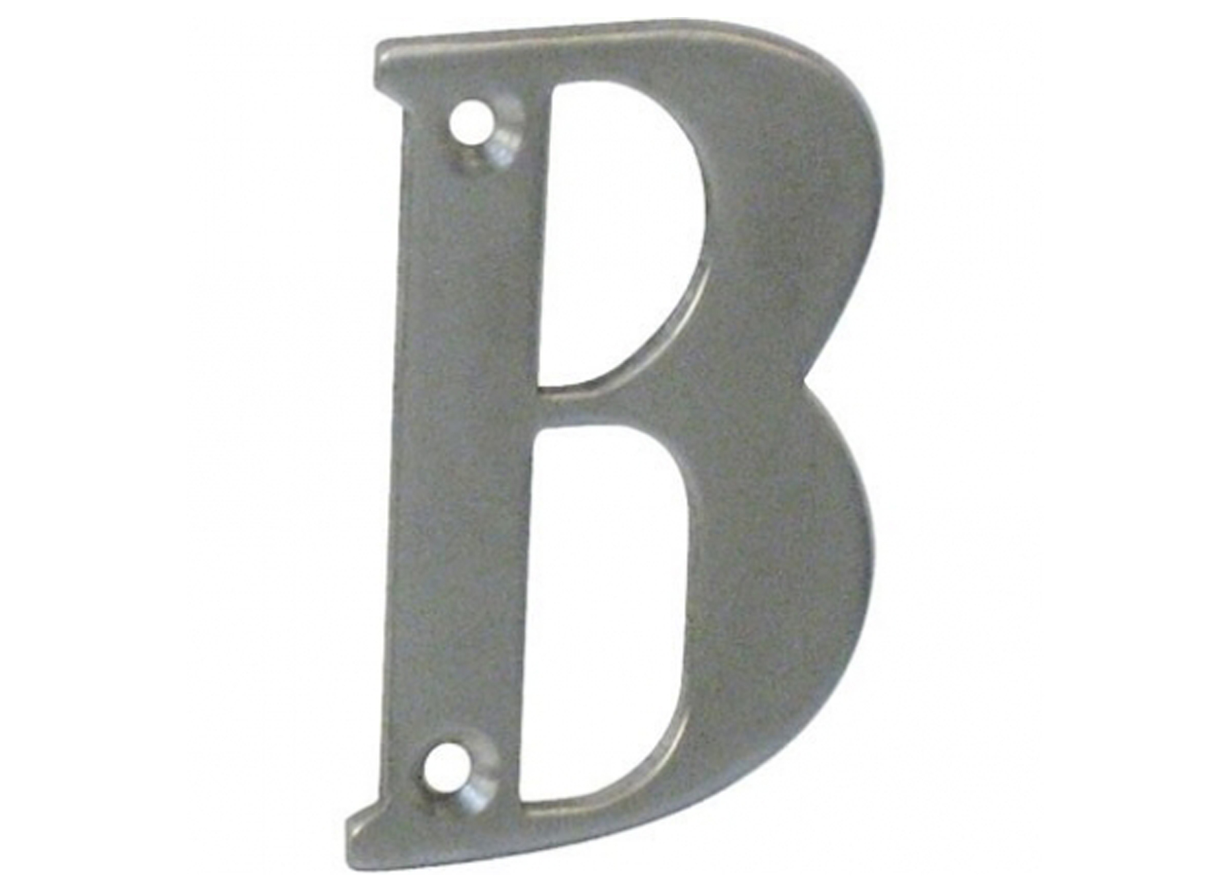 CHIFFRE MAISON INOX 65 MM - B