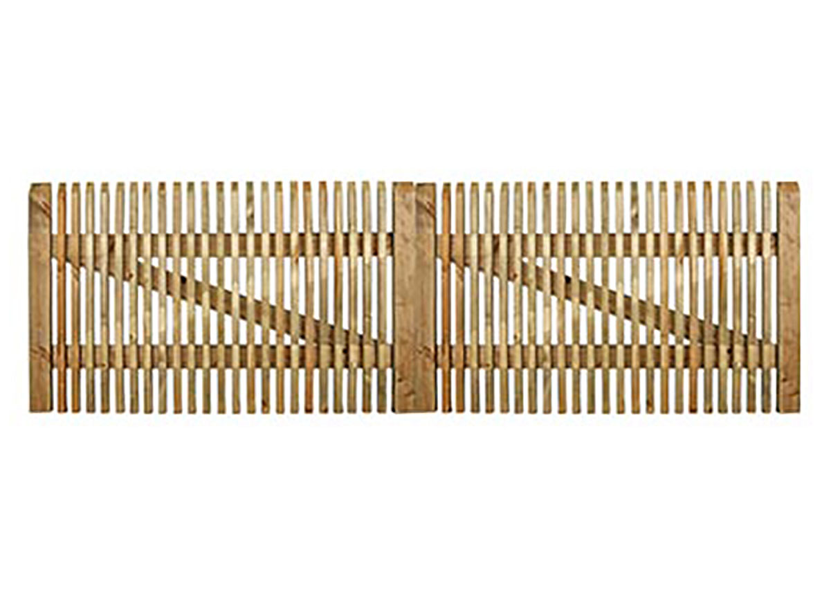 CORDOBA DUBBELE TOEGANGSPOORT 90X150CM