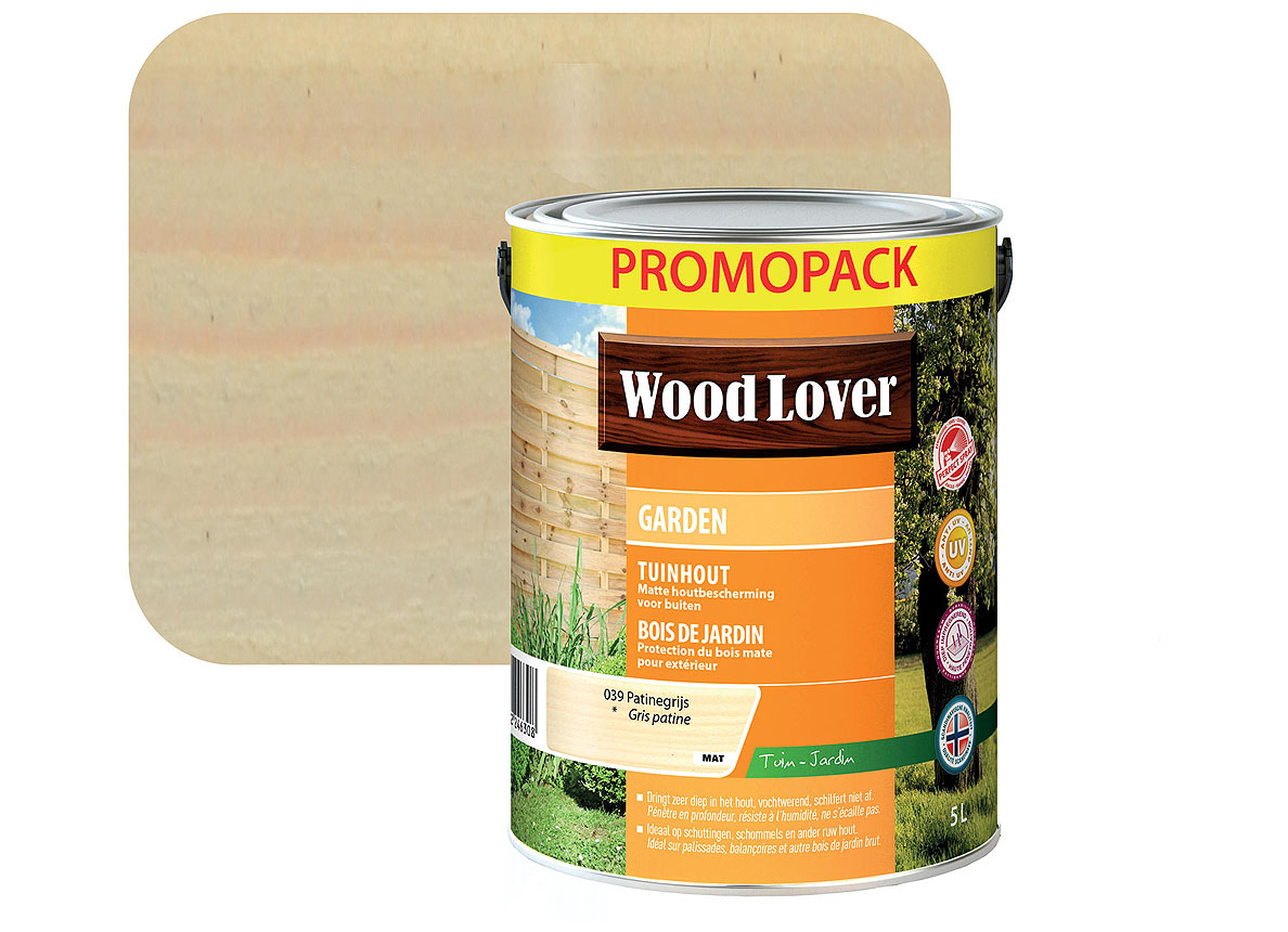 WOODLOVER GARDEN 5L GRIS PATINE 39