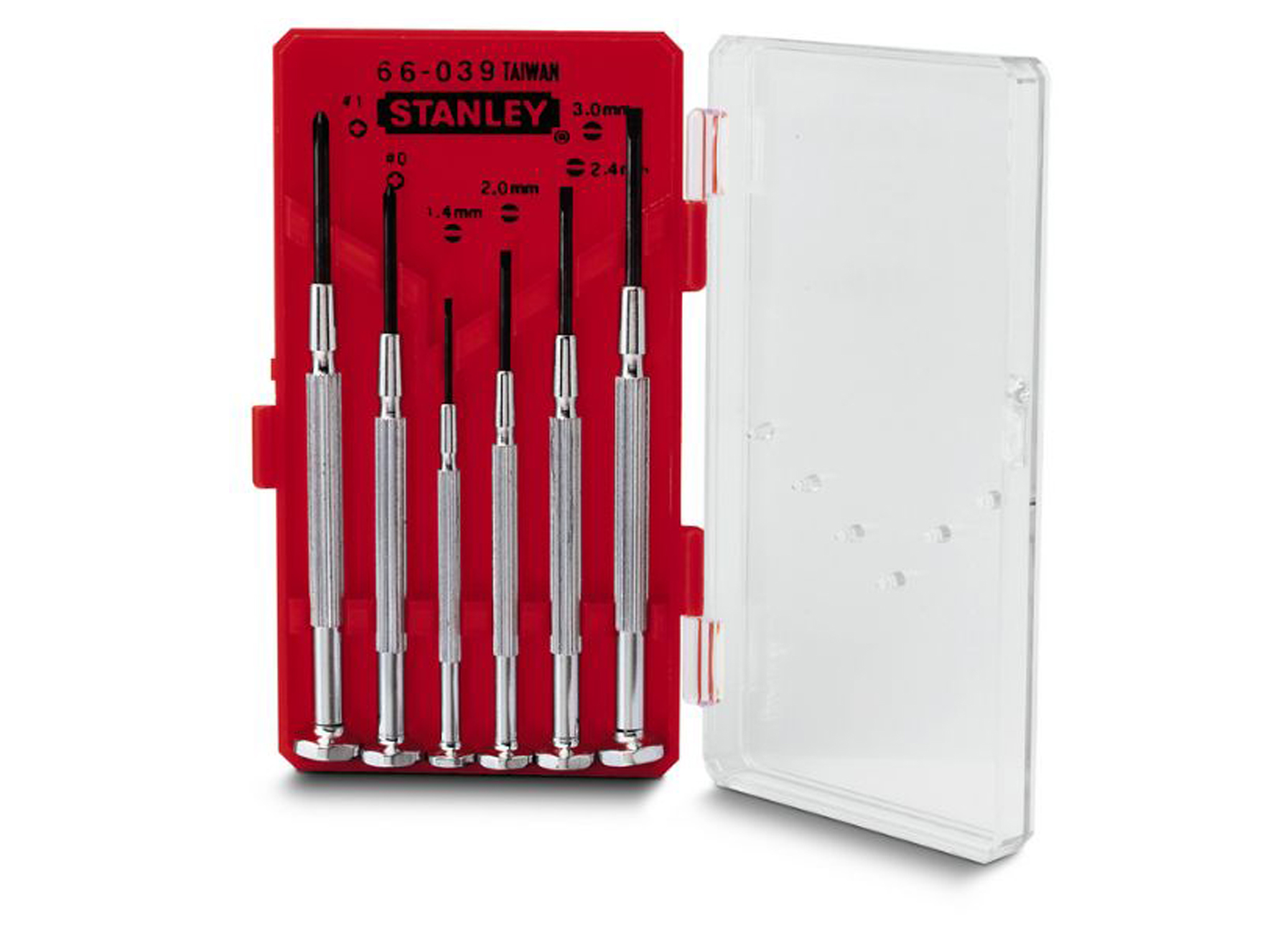STANLEY HORLOGEMAKERSCHROEVEDRAAIERSET 6-DELIG