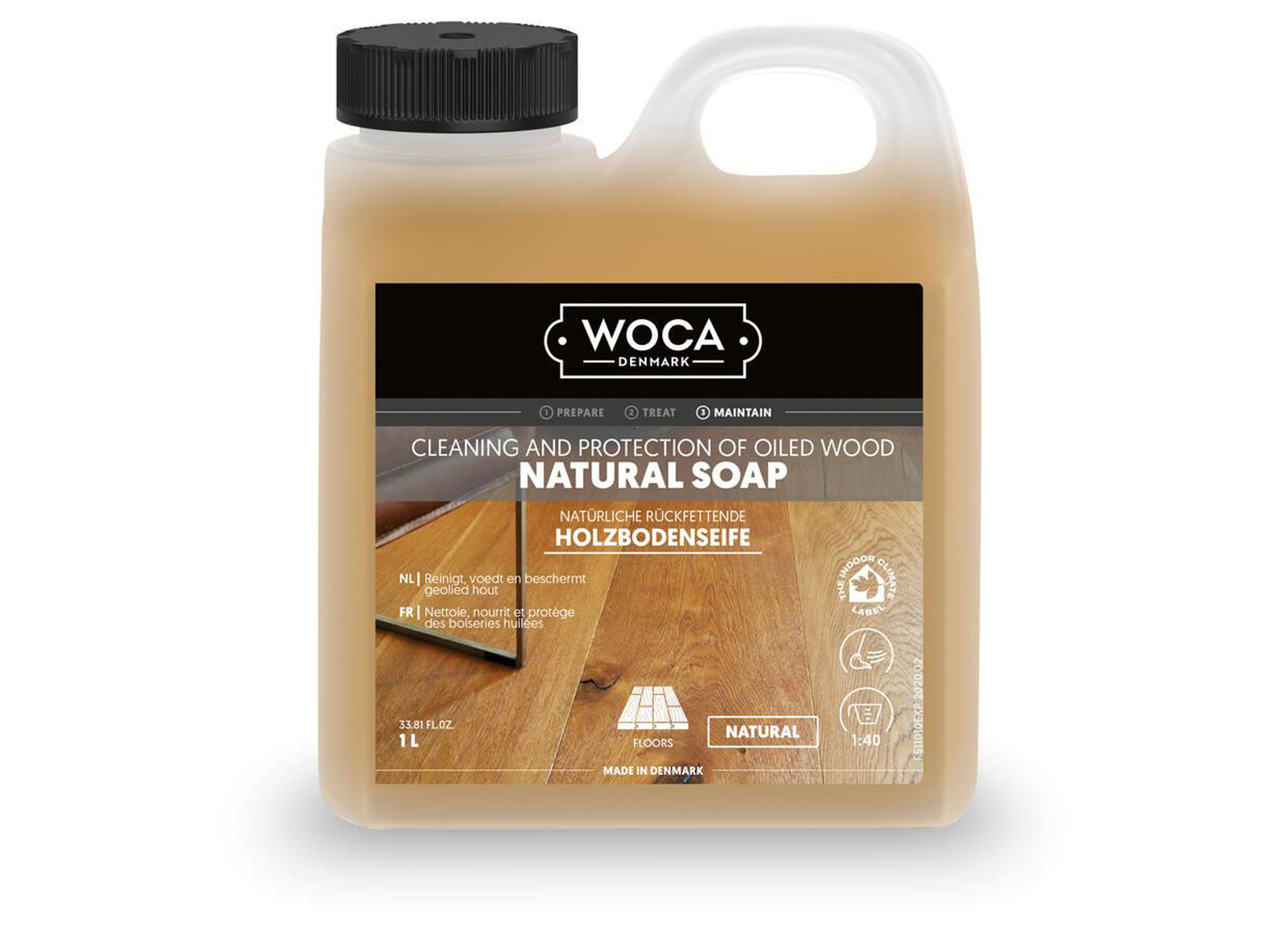 WOCA NATURAL SOAP 1L