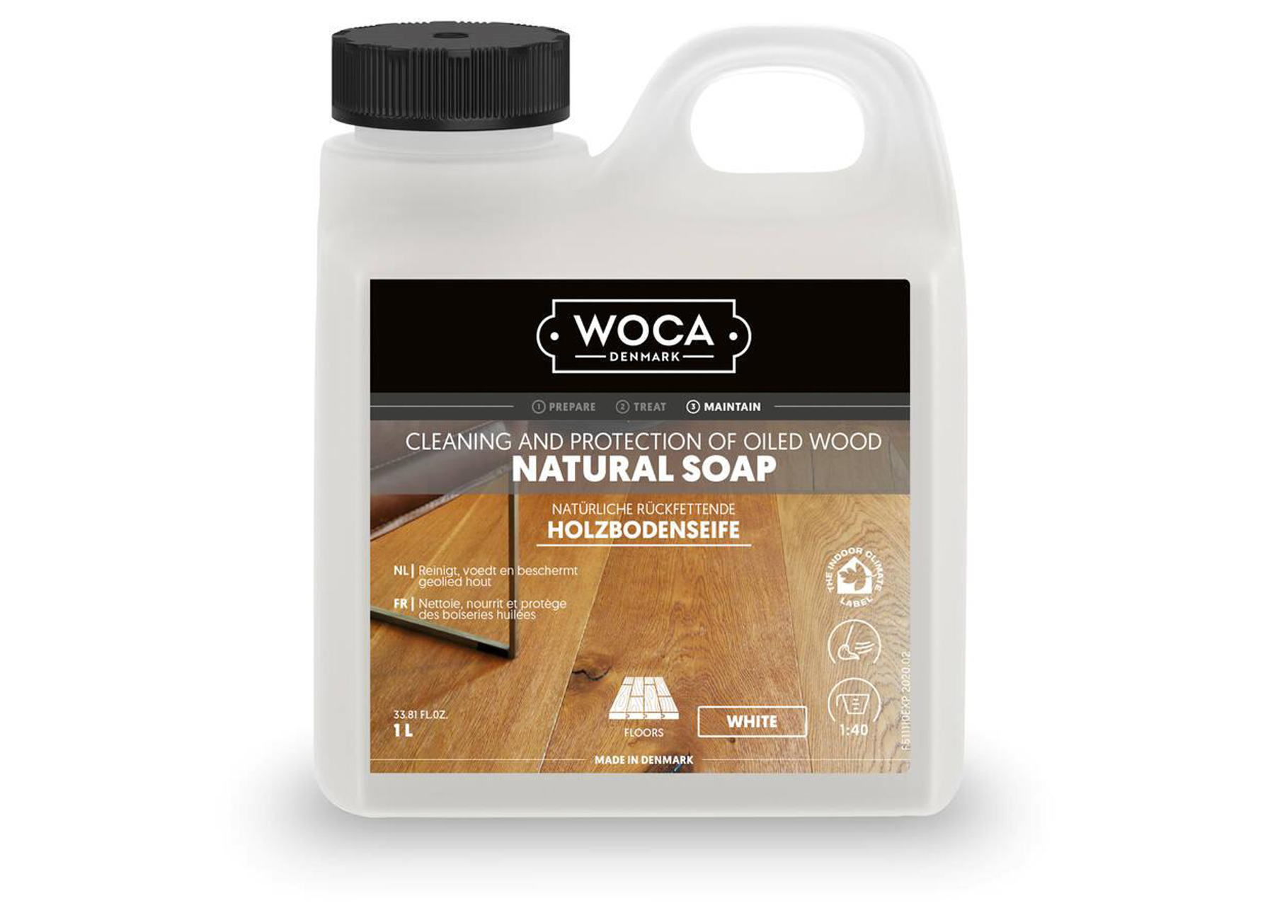 WOCA NATURAL SOAP BLANC 1L