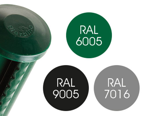 POTEAU PROFILE 48MM RAL 7016 ANTRACITE 200CM