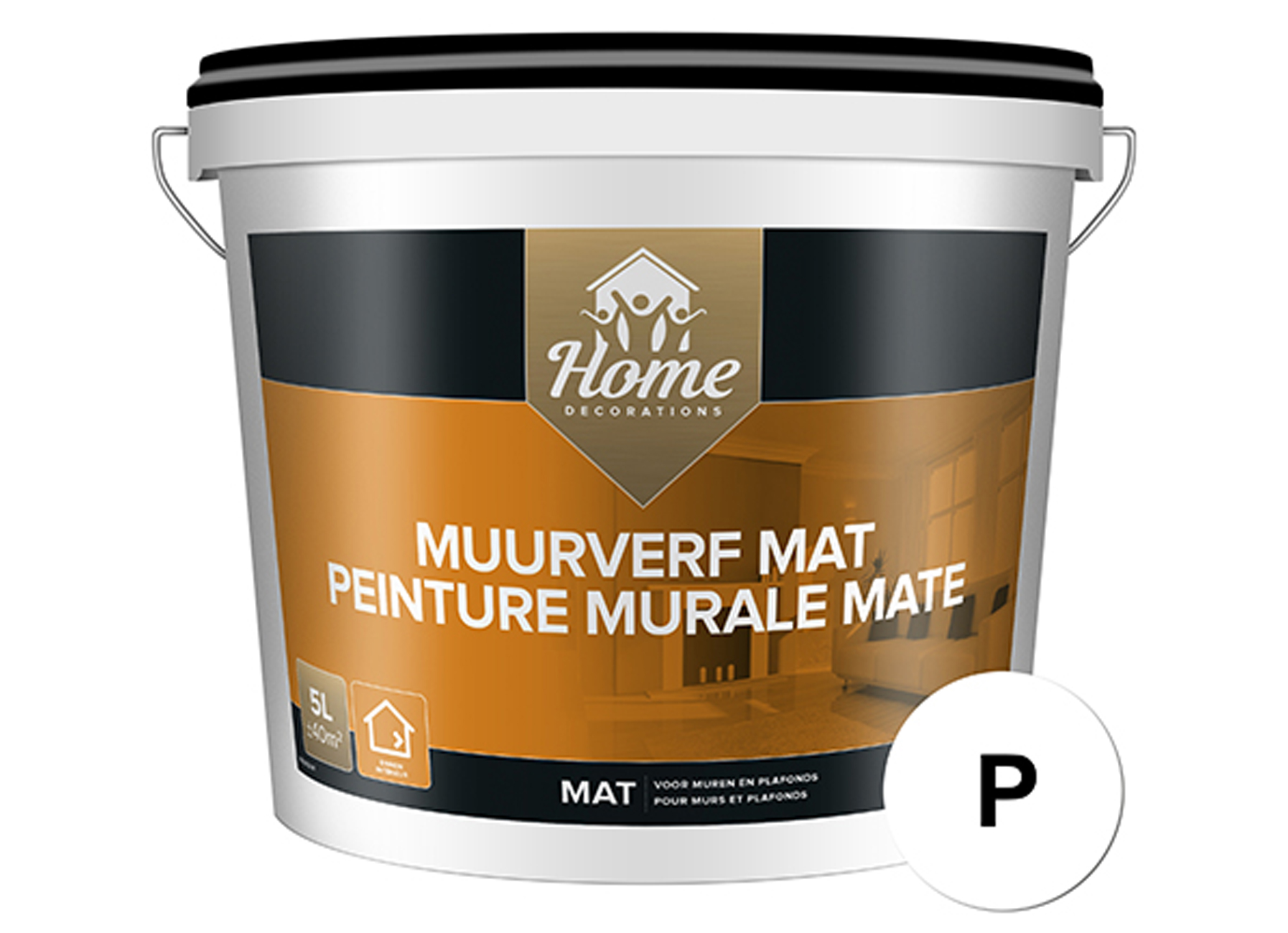 MATTE MUURVERF P 5L