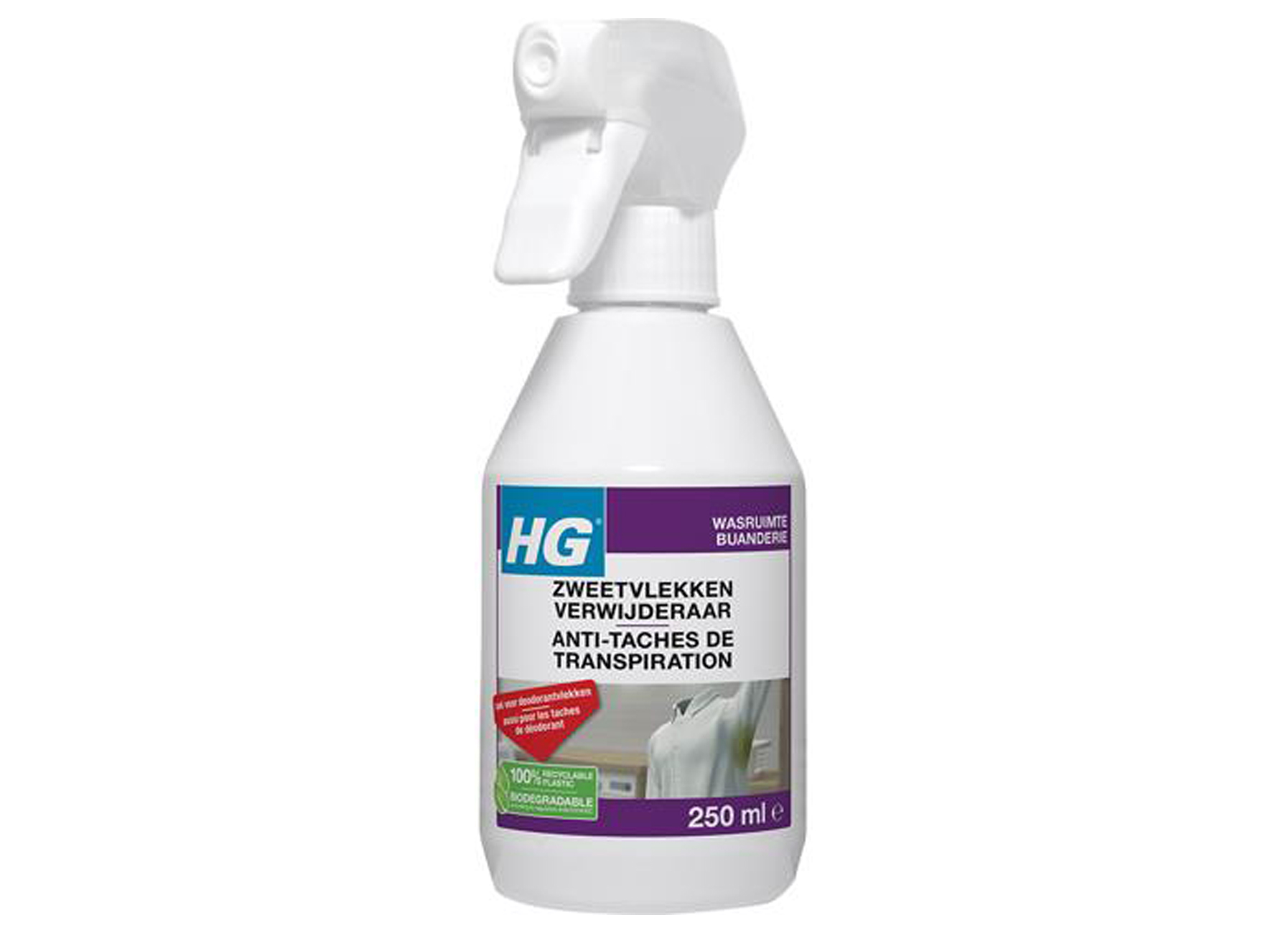 HG ANTI-TACHES DE TRANSPIRATION 250ML