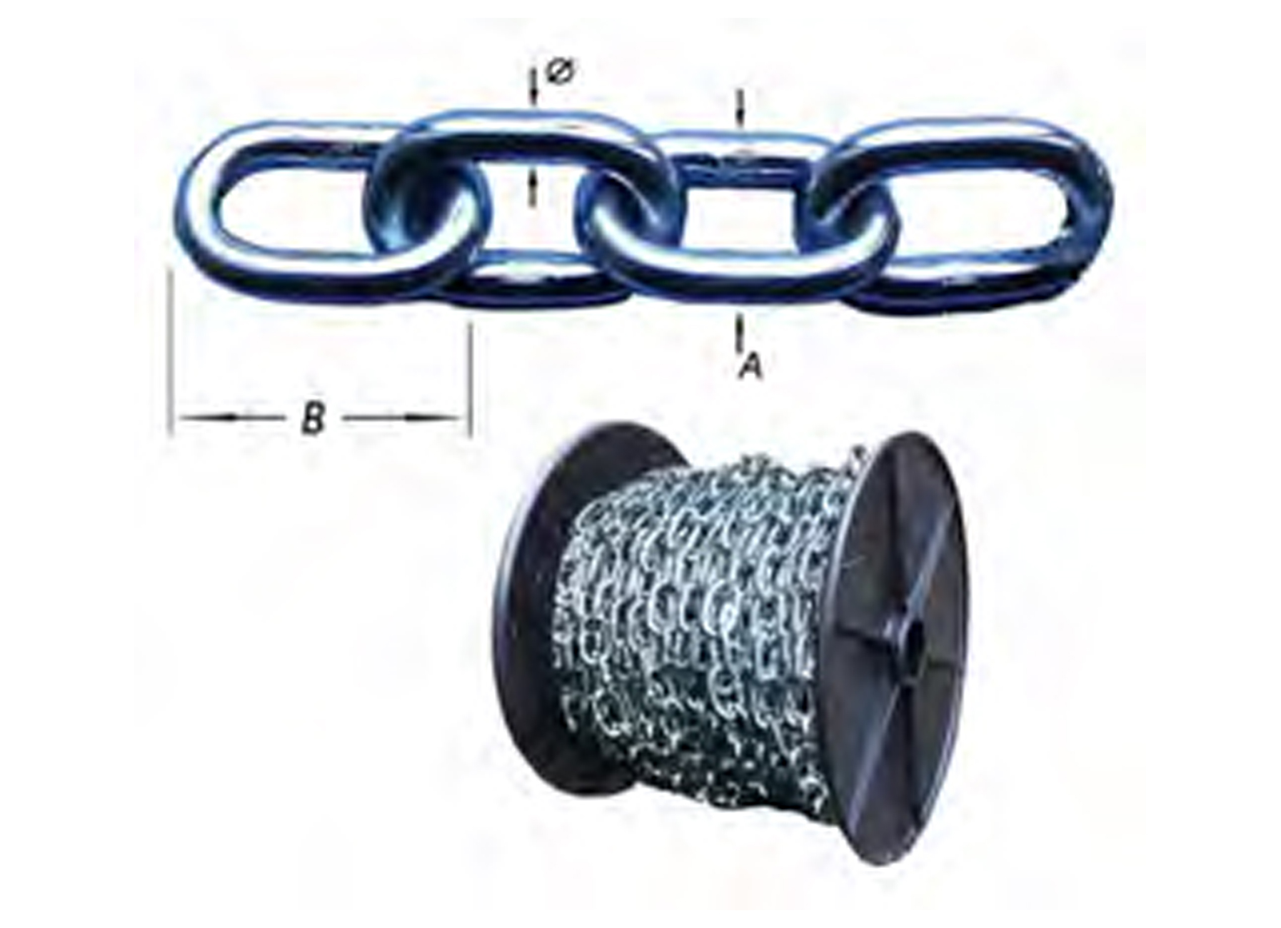 CHAINE SOUDEE Ø3MM PAR M CRT