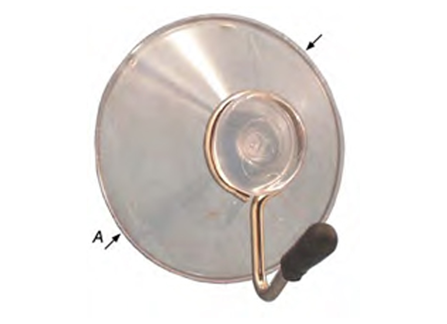 CROCHETS A VENTOUSE Ø44MM 4 PIECES