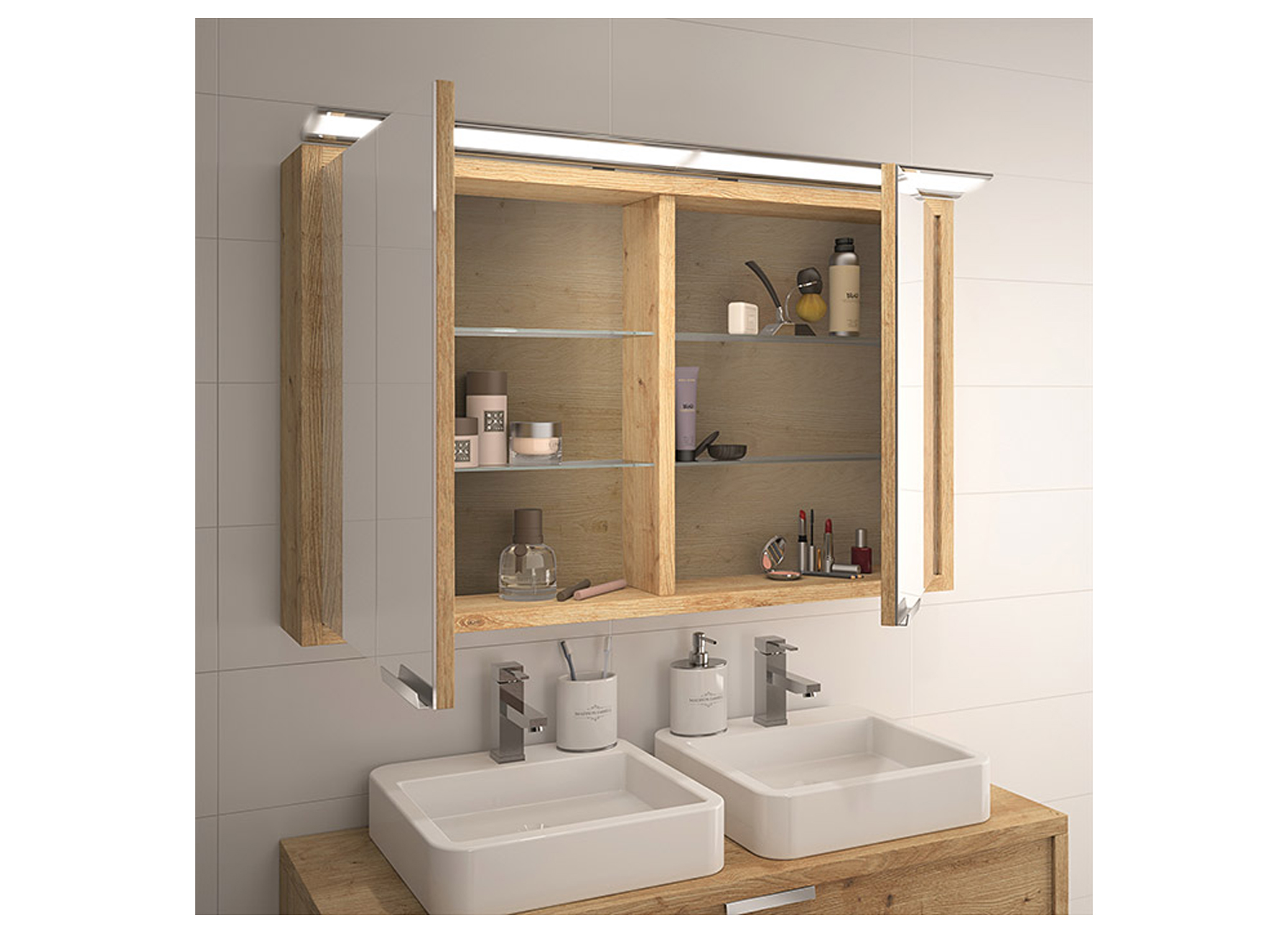 allibert applique transversal led 80cm sanitaire salle de bains meubles salle de bain allibert applique transversal led 80cm