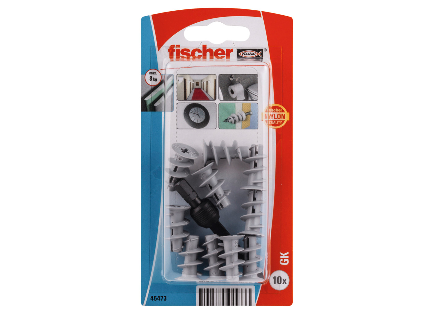 FISCHER CHEVILLE POUR PLAQUE DE PLATRE GK K NV