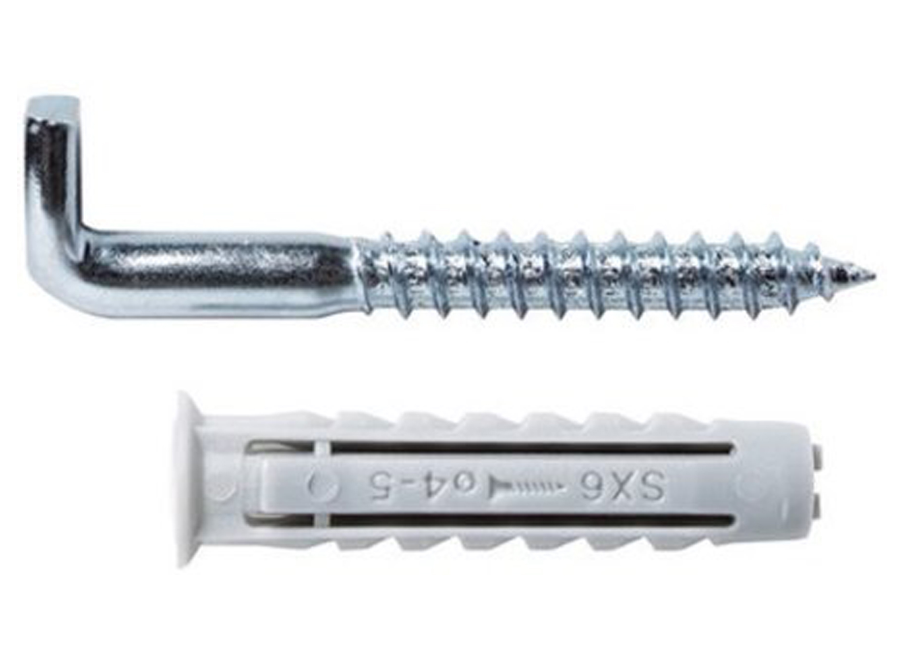 FISCHER PLUG + WINKELHAAK SX 6X30 WH K NV