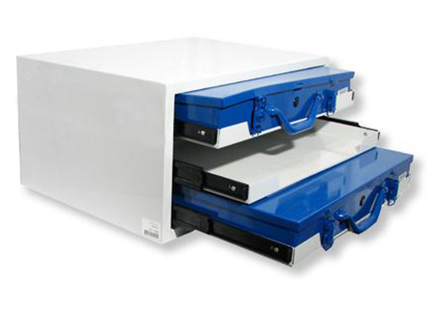 METALEN LADENBLOK VOOR 4 KOFFERS