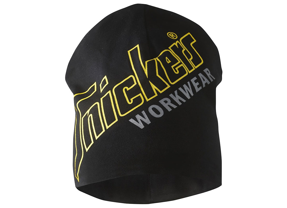 SNICERS BONNET COTON LOGO 9017 NOIR - UNI-TAILLE