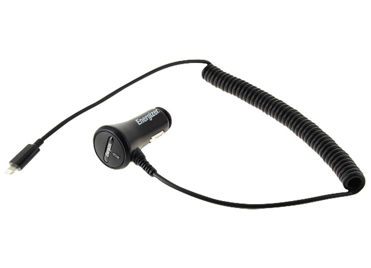 CHARGEUR ENERGIZER 12-24V 1A AVEC CONNECTION LIGHTNING