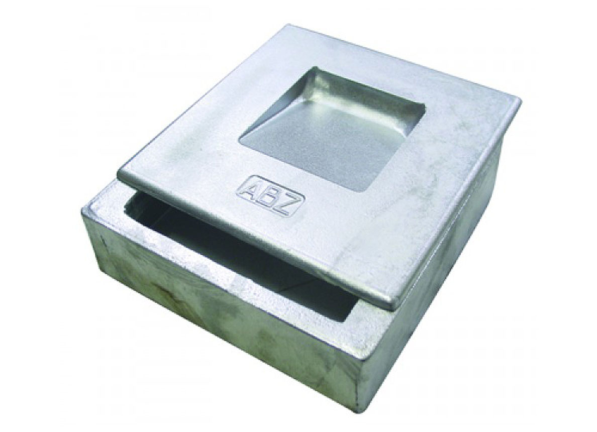 SCHOUWKAST ALU GROOT 180X180