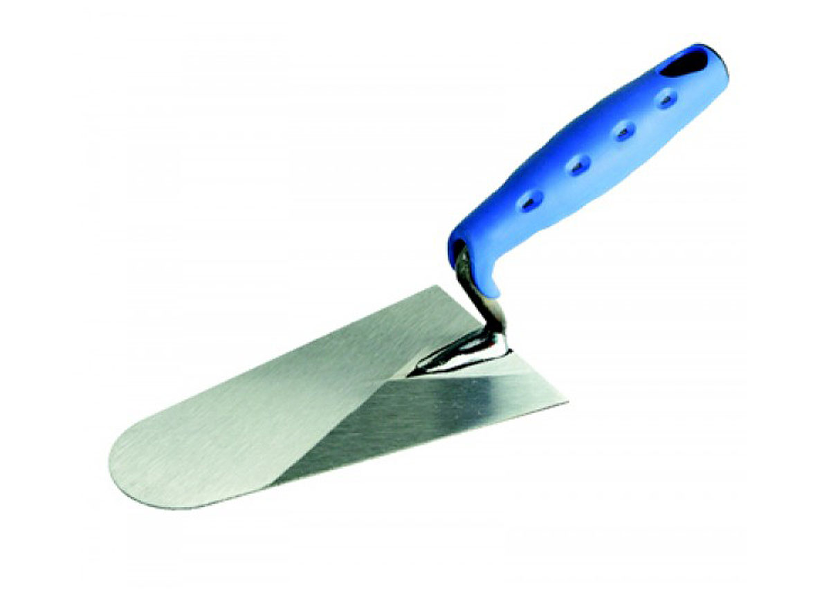 JUNG TRUELLE A POLIR INOX MODELE BELGE SOFTGRIP 140MM 203140