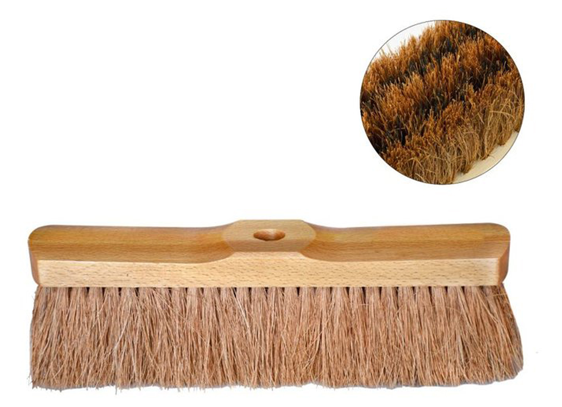 Tête De Balai En Bois Vernis – Coco 33cm – Naturel – Paris Prix