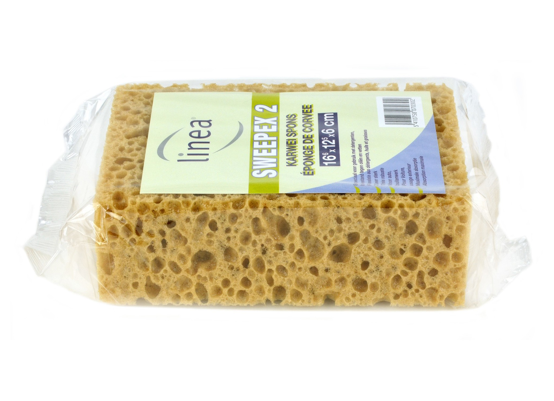 EPONGE DE MENAGE SWEEPEX 2 TRES FORT 16X11X5,5CM