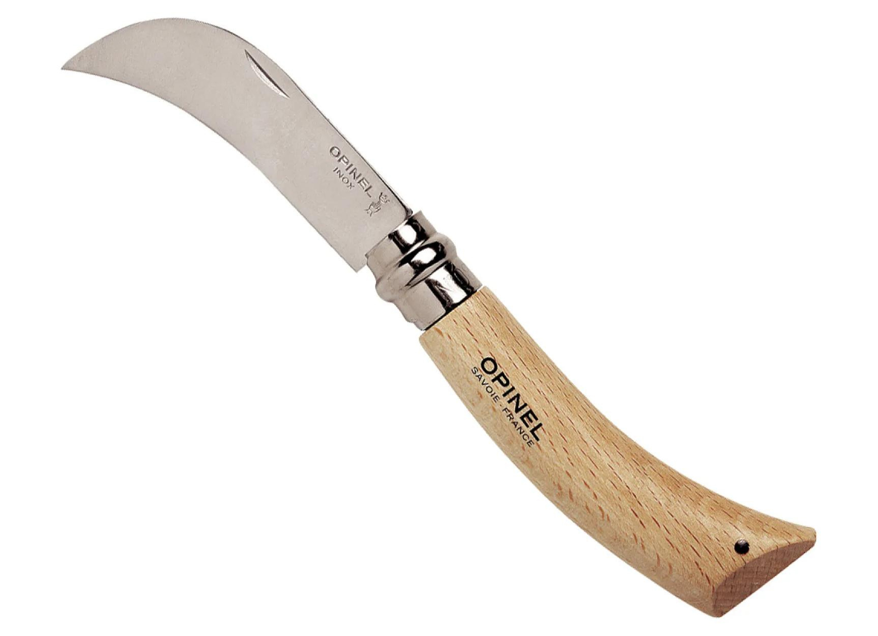 OPINEL SNOEIMES RVS/BEUK 8CM