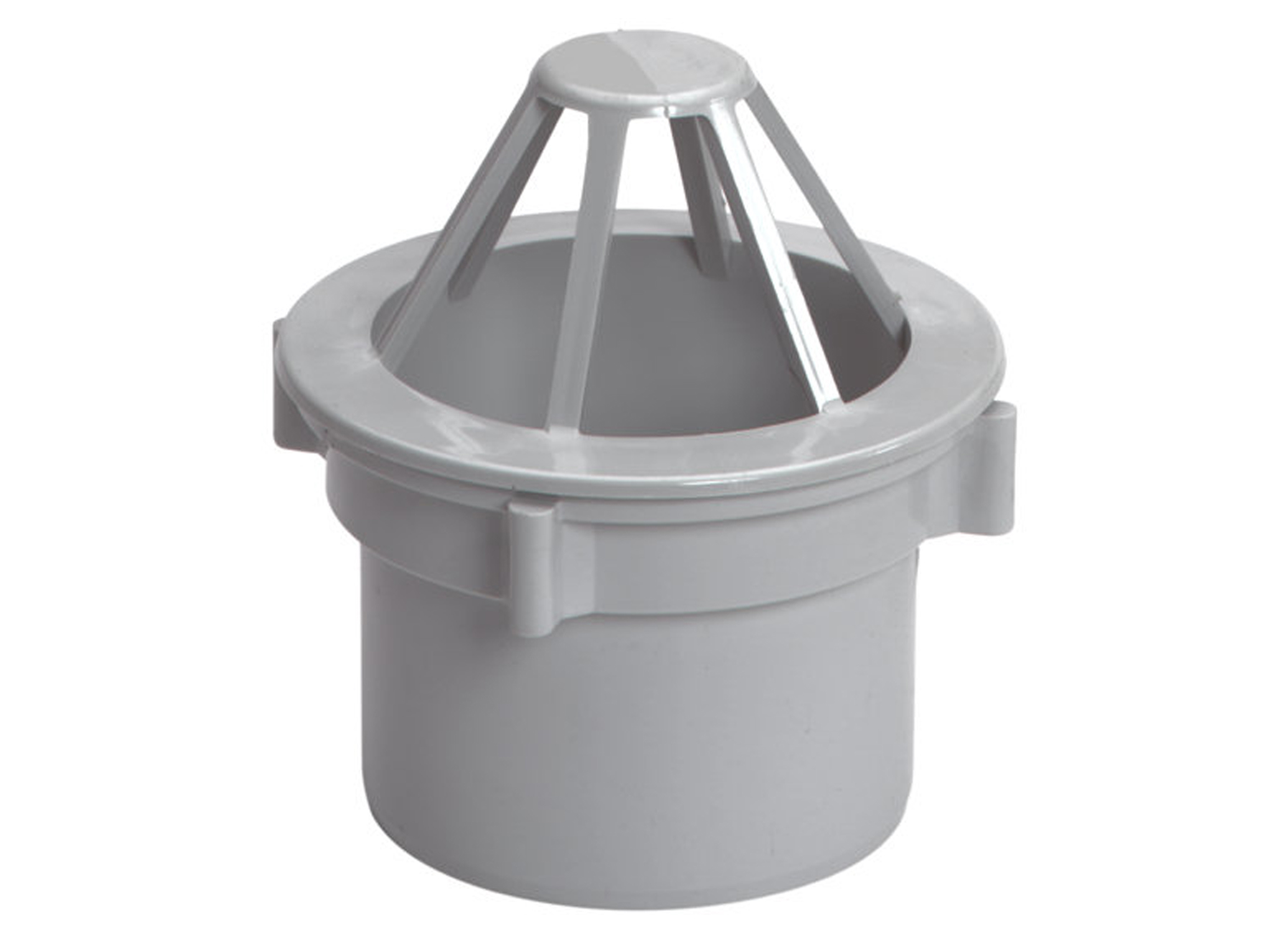 CRAPAUDINE + ECROU 80MM GRIS CLAIR