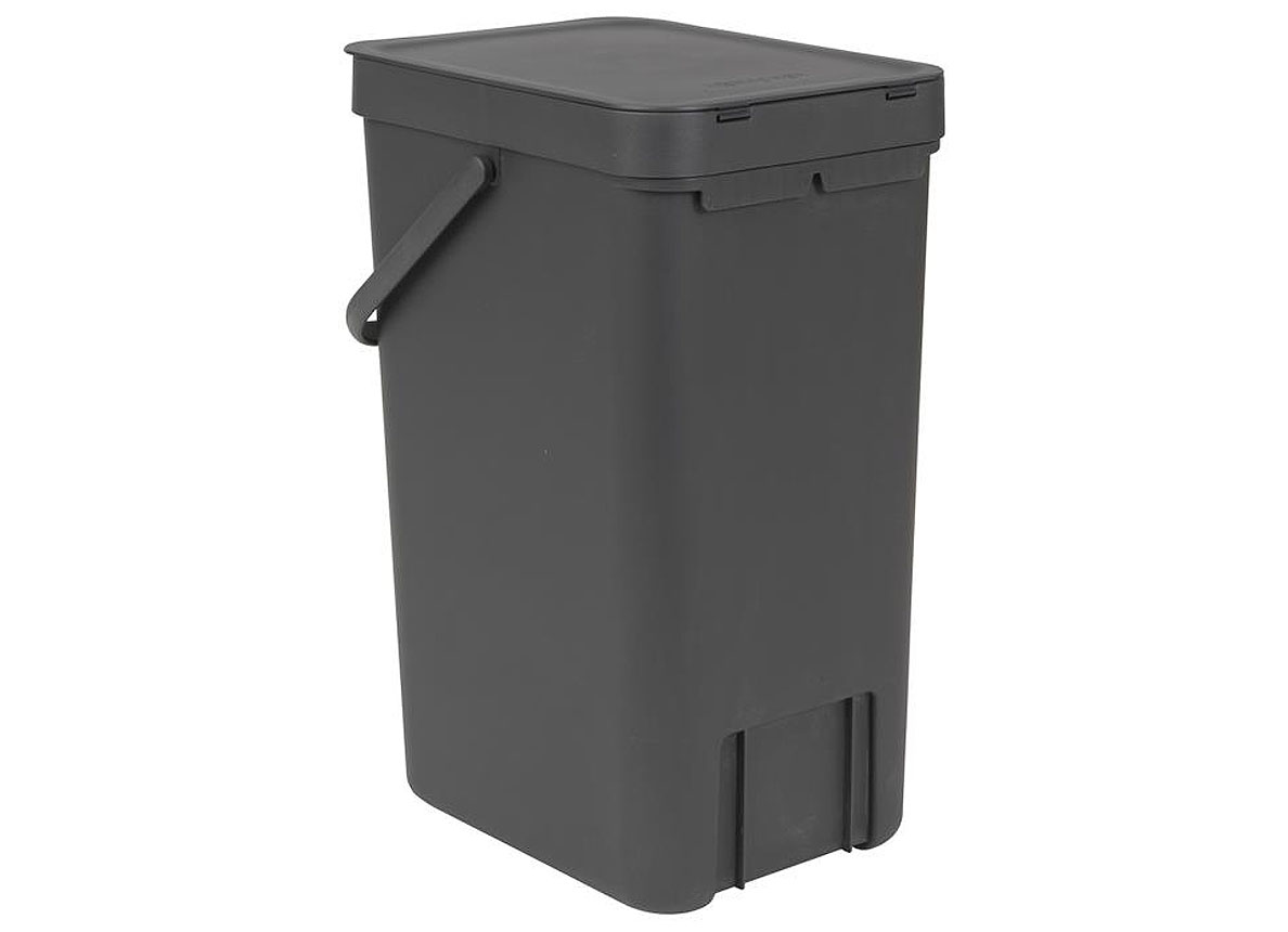 BRABANTIA AFVALEMMER SORT&GO 16L GRIJS