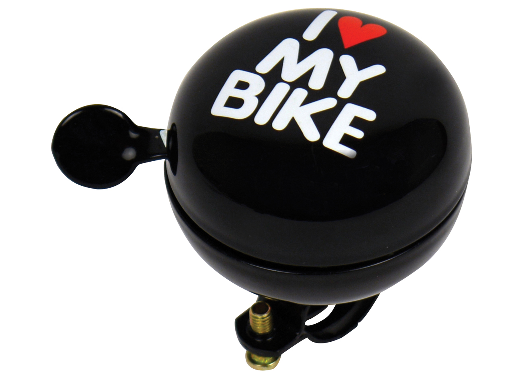 SONNETTE DE VELO DINGDONG I LOVE MY BIKE 60MM