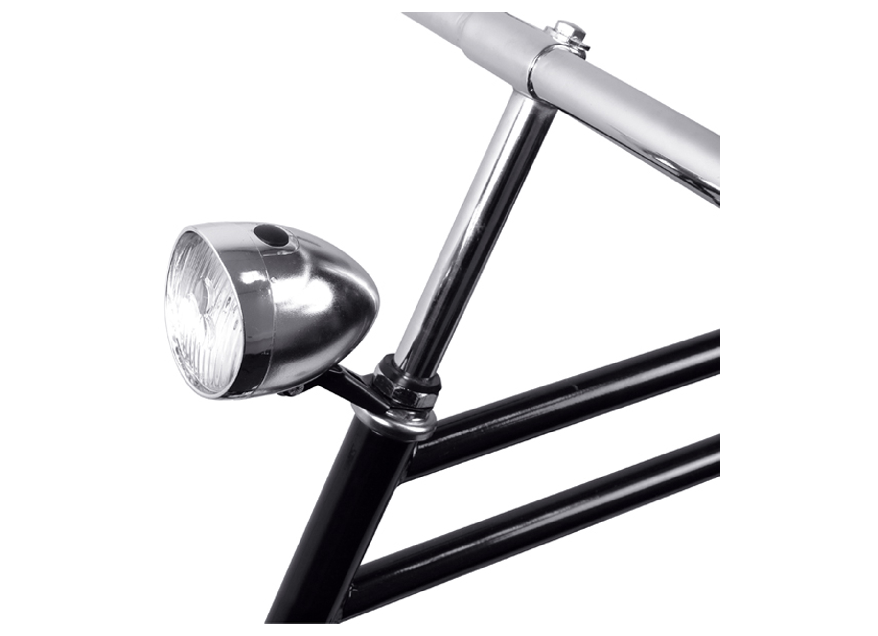 VOORLICHT 3 LED 'CLASSIC CHROOM'