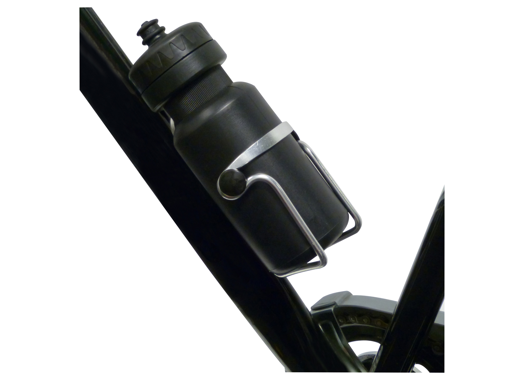 Drinkbushouder Chroom - gereedschappen - auto fiets - fietstoebehoren -  drinkbushouder chroom