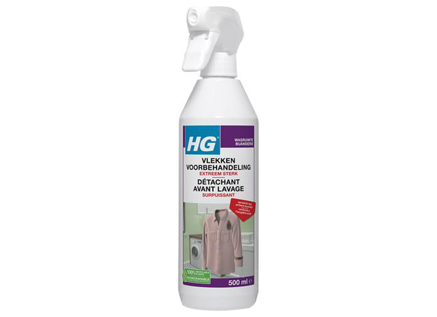 HG DETACHANT SURPUISSANT AVANT LAVAGE 500ML