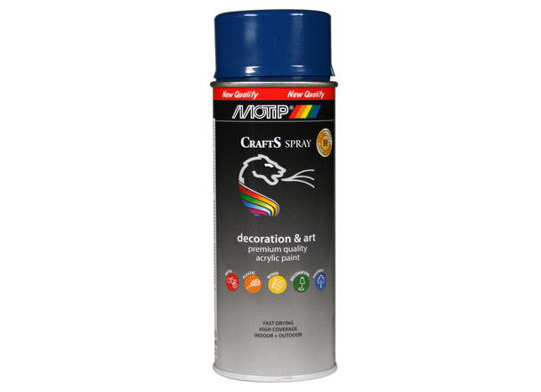 SPRAY CRAFTS HOOGGLANS ENZIAN BLAUW RAL 5010 400ML