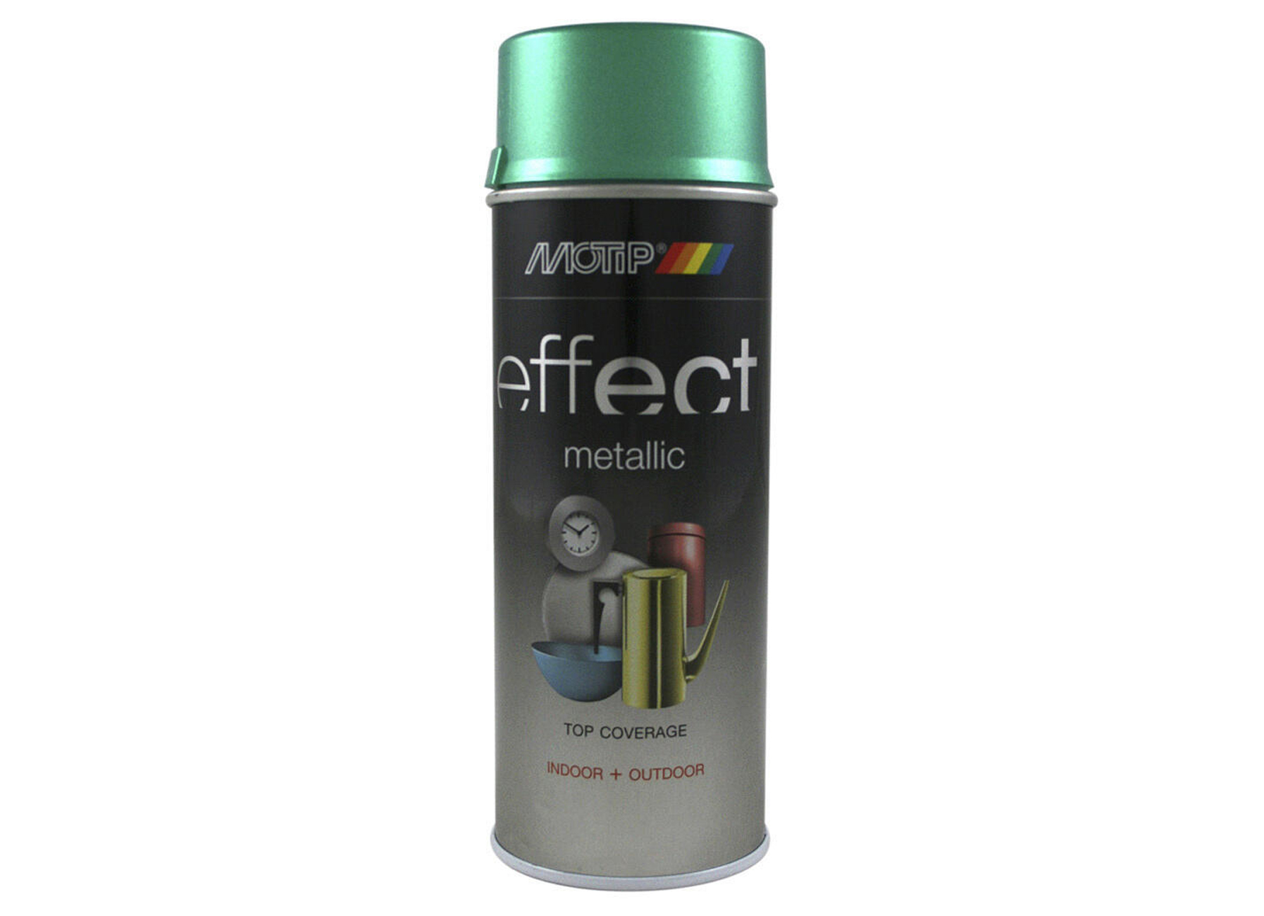 MOTIP SPRAY DECO EFFECT METALLIC VERT 400ML