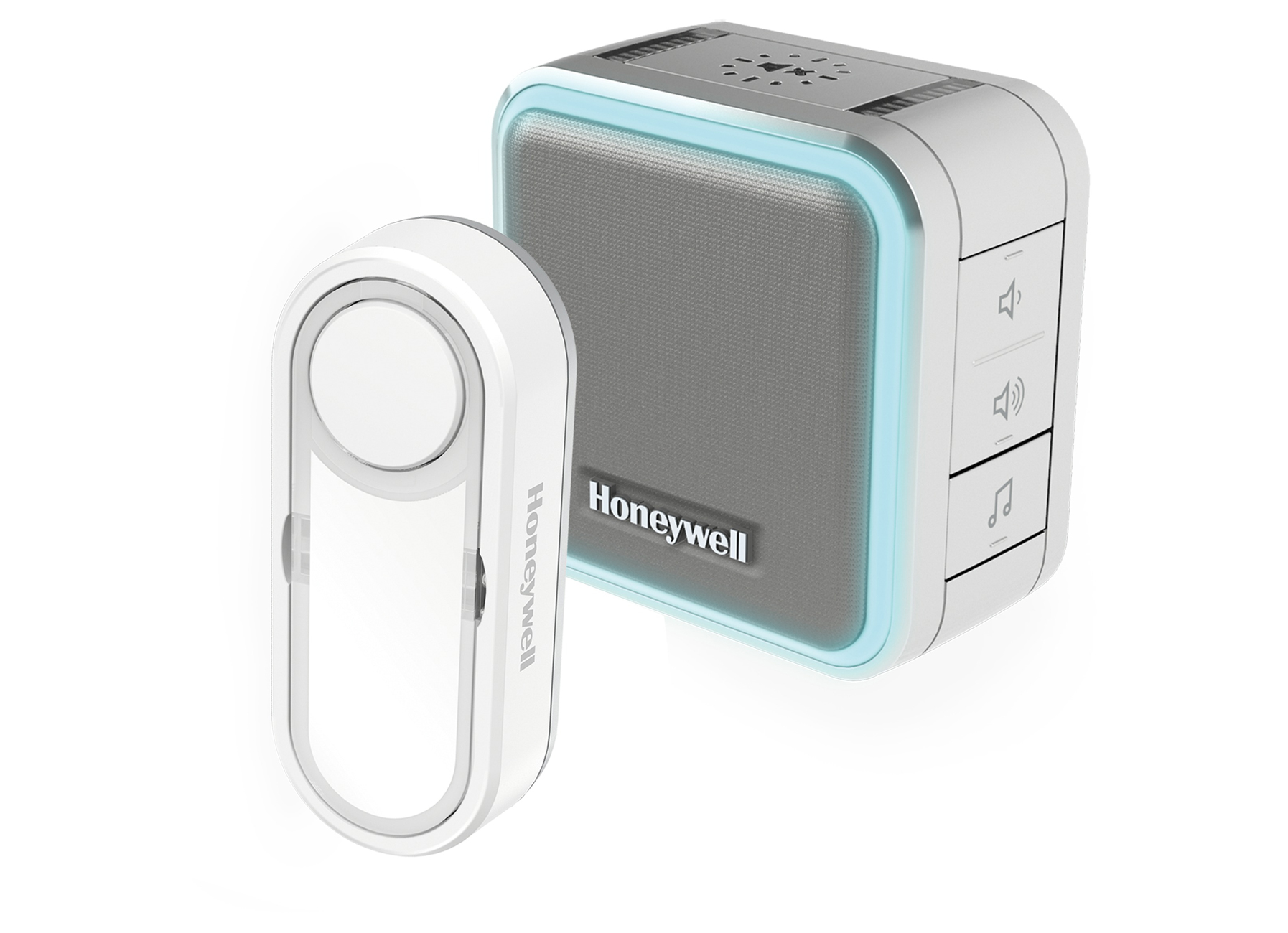 HONEYWELL CARILLON SANS FIL 150M GRIS AVEC HALO LUMINEUX