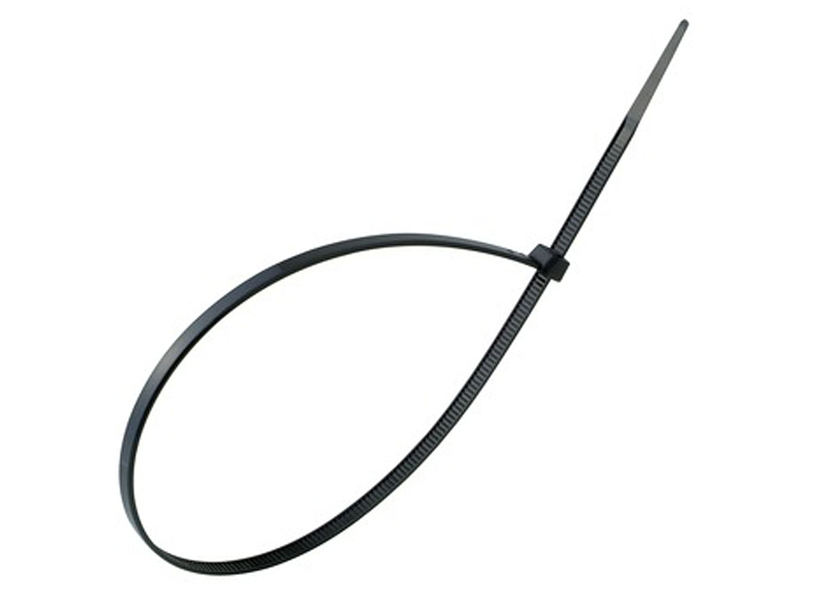 COLLIER 350 X 4.8MM NOIR 100 PIECES