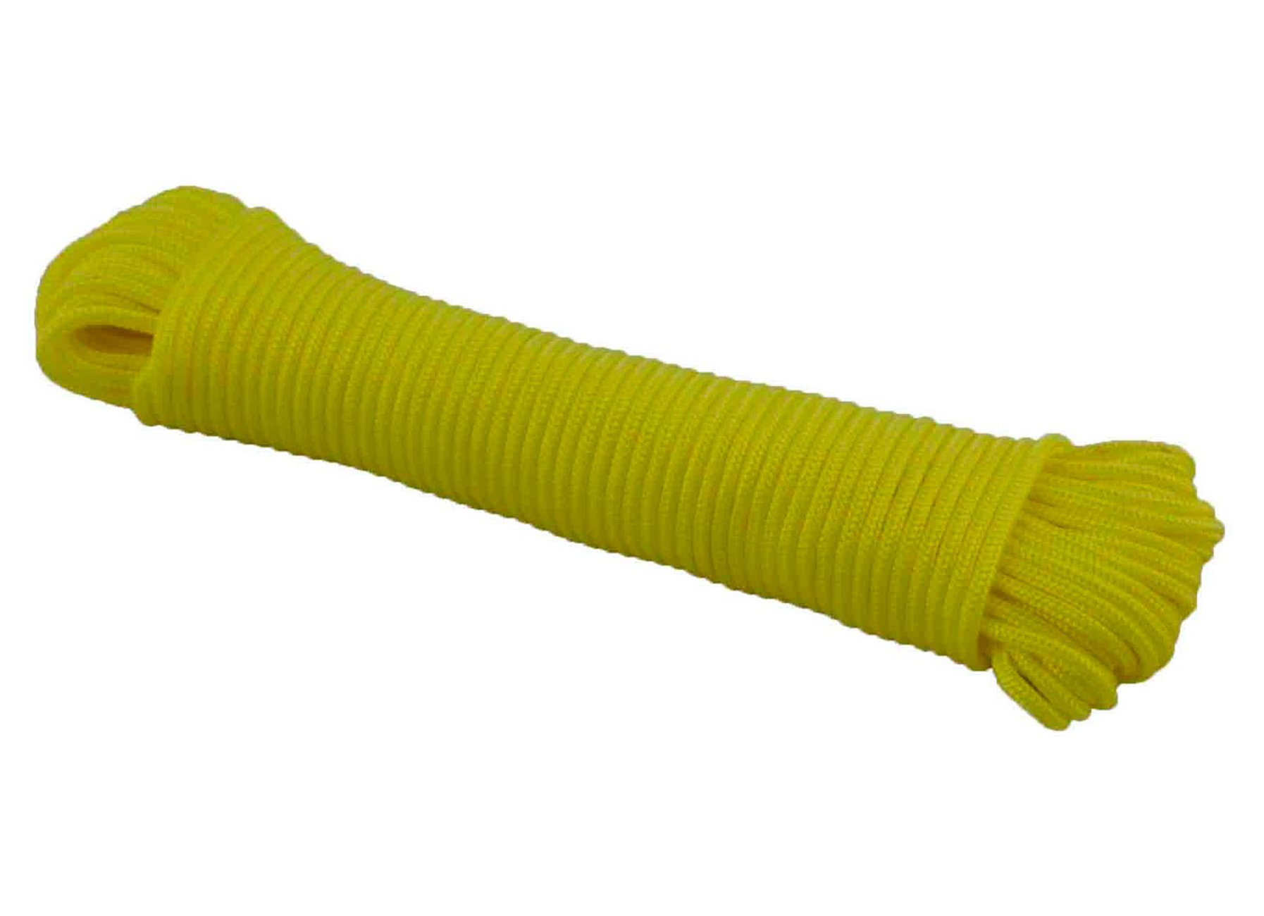 NYLON TRESSE Ø3MM L=20M FLUO JAUNE