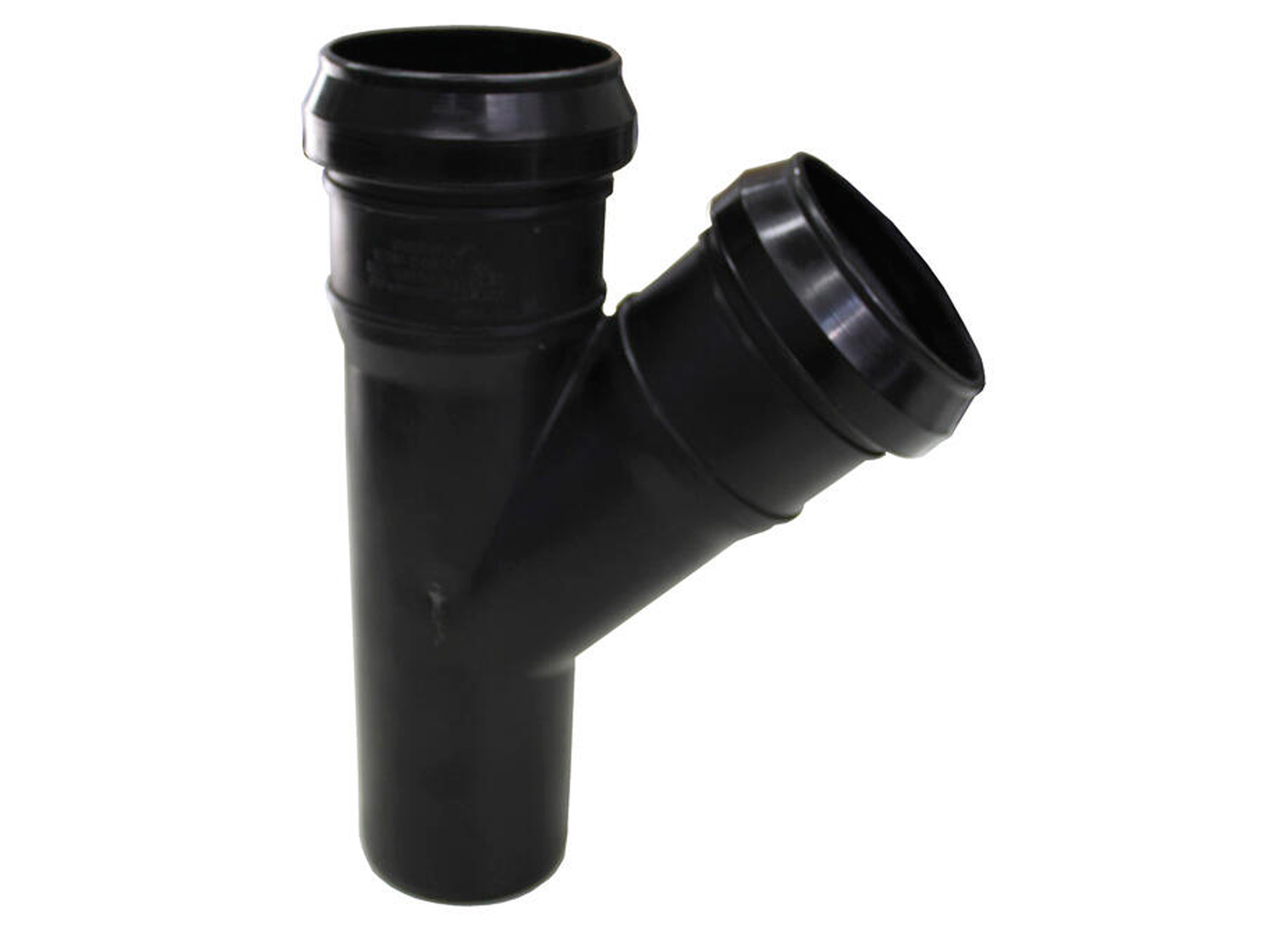 T SANITAIRE Ø32 45° PP NOIR MFF