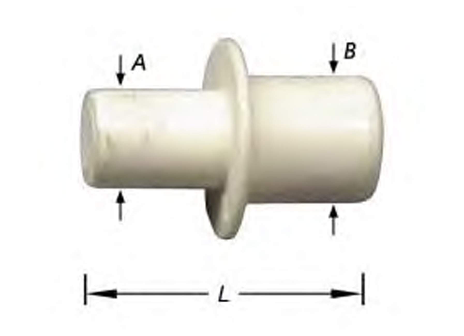 SCHAPDRAGERTJES IN PVC DUBBEL 6/8 MM