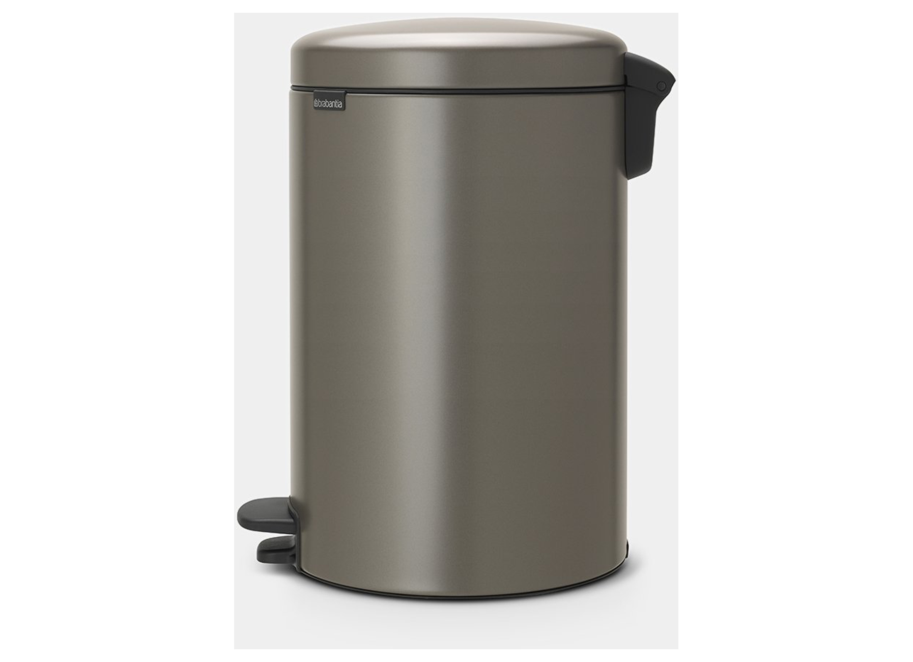 BRABANTIA PEDAALEMMER NEWICON 20L PLATINUM