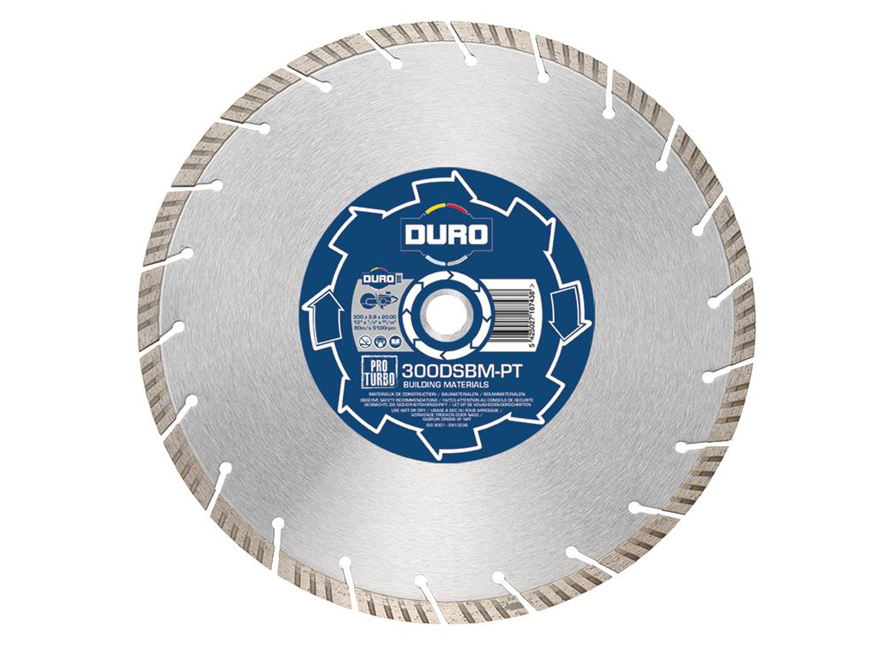 DURO DSBM-PT 125X22.23MM