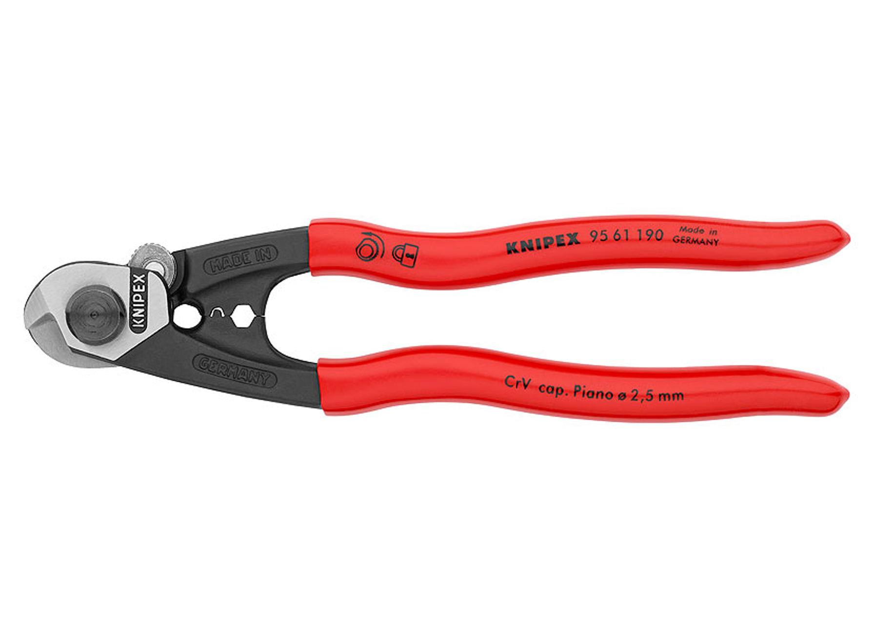 KNIPEX COUPE-CABLES FORGES 190MM