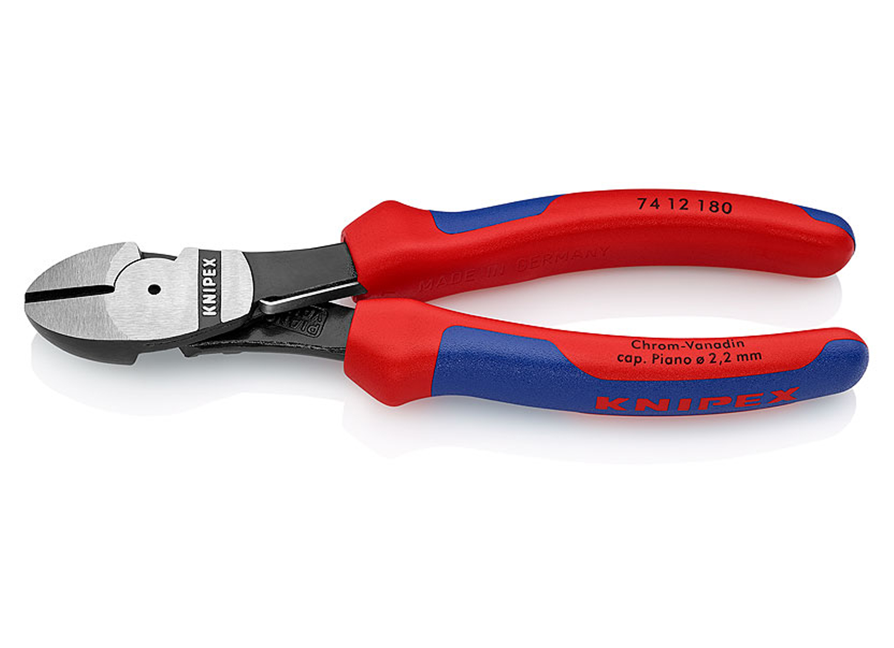 KNIPEX PINCE COUPANTE DE COTE A FORTE DEMULTIPLICATION 180MM